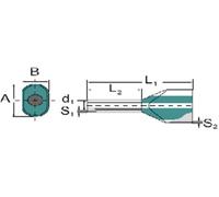 Embout double d'extrémité de câble Weidmüller H1,5/26D ZH SW 9037490000 1.5 mm² x 18 mm partiellement isolé noir 100 pc(s)
