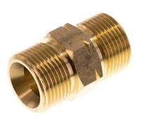 Embout double G3/4'' mâle x mâle gauche Laiton 16bar (224.8psi) 27mm Hex