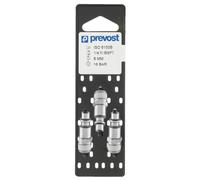 Embout Filetage Male Conique R 1/4 lot de 3 Prevost