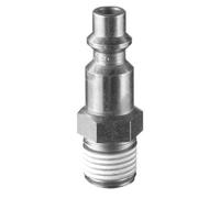 Embout fileté mâle conique prétéflonné gaz BSP 1/4'' - - N.633