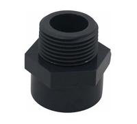 Embout fileté PVC mâle 50mm (1-1/2"") - Raccord mixte piscine, 2 pièces