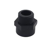 Embout filete PVC male 50mm embout a visser piscine raccord mixte PVC manchon fileté - 1-1/2"" filetage)