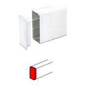 embout pour goulotte legrand dlp monobloc 35x80mm ou 50x80mm blanc