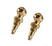Embout Gonfleur Pneu Métal pour Voiture pour moto Embout Gonfleur | Buse Gonflage Pneu,Raccord Mâle pour américain,Embout Compresseur Air,Outil pour moto pour voiture,Gonfleur Pneu
