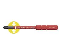 Wiha Embout SoftFinish electric slimBit VDE fente/PZD 1x75mm PlusMinus Quantité:1