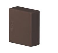 Embout lifea pour LF15015 RAL 8014 marron - HAGER LF1501568014