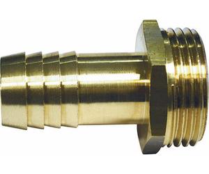 Embout mâle laiton 33/42 pour tuyau de 19mm BOUTTE - 18745