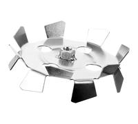 Embout Mélangeur pour Perceuse Électrique Multi-usages Argenté Galvanisé | Outil Léger et Fiable, Usage en Chantier, Compatible Perceuse, pour Enduit et Peinture