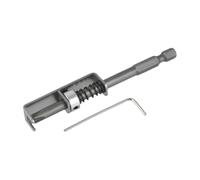 Embout porte-vis à ressort, pince à vis pour perceuse, outil de fixation universel anti-chute, longueur 100 mm (lot d'une pièce)