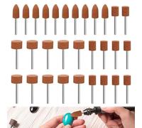 Embout pour Dremel, 30 pièces Porte-Outil Pour Meules Abrasives, Embout pour Dremel Pied, Tambours De Ponçage pour Dre mel, Outils pour Drem el, pour Mèches de Ponçage pour Polissage Ébarbage Métaux