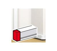 embout pour goulotte legrand dlp à clippage direct mosaic 50x80mm blanc