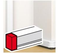 embout pour moulure - 105 x 50 mm - blanc - legrand mosaic 075612