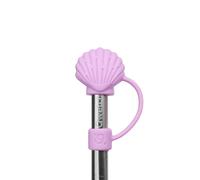 Qwetch Gourde isotherme Travel Cup inox – 90 cl – avec paille et embout – Lavande