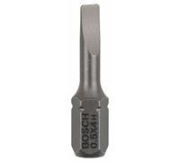 Embout pour vis à tête fendue 4 mm Bosch Accessories 2607001457 extra-dur Forme (embouts): C 6.3 3 pc(s)