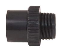 embout pvc pression - femelle - diamètre 25 mm - filetage 20 x 27 - nicoll e2520f
