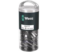 Embout PZ2 - 25 mm, WERA - 100 pièces / blister - pack de 1