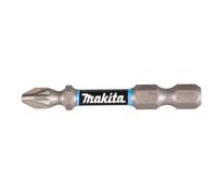 Makita E-03305 Embouts Impact Premier 50 mm POZIDRIV (PZ), Hexa 1/4''