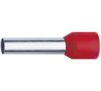 100 Piece DIN wire end cap 0,5qmm 6mm white VZ insulated 4696