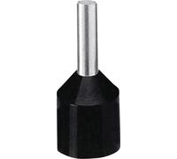 Embout simple d'extrémité de câble Phoenix Contact AI-XL 1,5- 8 BK 3201916 1.5 mm² x 8 mm partiellement isolé noir 100 pc(s)