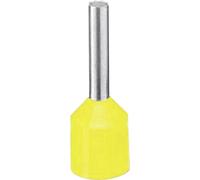 Embout simple d'extrémité de câble Phoenix Contact AI-XL 6 - 12 YE 3201945 6 mm² x 12 mm partiellement isolé jaune 100 pc(s)