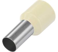 Embout simple d'extrémité de câble Vogt Verbindungstechnik 470912 16 mm² x 12 mm partiellement isolé ivoire 100 pc(s)