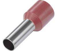Embout simple dextrémité de câble Vogt Verbindungstechnik 490812 10 mm² x 12 mm partiellement isolé rouge 100 pc(s)