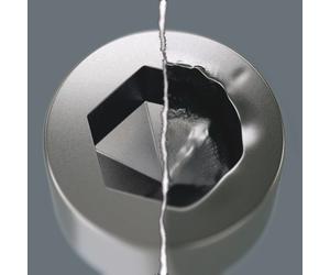 Embout standard extra rigide à 6 pans creux 840/1 Z Hex-Plus 5,0 x 25 mm SB Wera - 05073054001