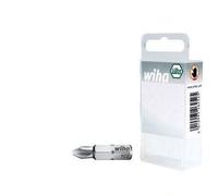 Embout standard Pozidriv 25 mm PZ2 x 25 - 20 pièces dans un coffret en plastique - WIHA - 36282