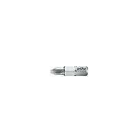 Embout standard Pozidriv 25 mm PZ2 x 25 - Boite de 10 - WIHA - 24742