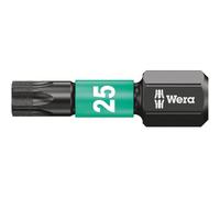 Embout Torx impact Wera 867/1 IMP DC TX25 25x25mm 1/4" hex