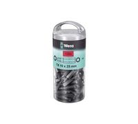 Wera Embouts Torx T20 1/4" DIN 3126 E6,3 25 mm – lot de 100