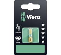 Embout Torx T 15 Wera 05134375001 Acier à outils allié, revêtement diamanté Forme (embouts): D 6.3