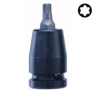 EMBOUT TORX T30 A CHOCS COURT Carré 1/2
