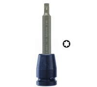 EMBOUT TORX T60 A CHOCS LONG Carré 1/2