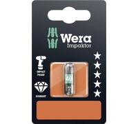 Embout TX TX 40 Wera 05073927001 Acier à outils allié, revêtement diamanté Forme (embouts): D 6.3 1 pc(s)