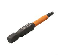 Embout Visseuse pour torx pour t10 50mm Queue Hexagonale 1/4(T10) | Queue hexagonale 1/4 pouce, compatibilité pour perceuse électrique, manuel, visseuse fil, acier trempé