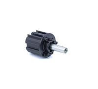 Embout volet roulant - ZF64 (ZF A296) - Tube Ø16 - Côté manœuvre - PA noir