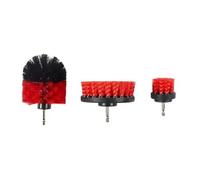 Embouts Brosse de Nettoyage - Paris Prix - Lot de 3 - 10cm Rouge