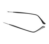 Embouts de Branches de Lunettes Tr Noir, Paire 1mm pour Réparation | Métal et Tr, Installation Facile, Couvre-branche Complet, pour Montures de Lunettes et Lunettes de Soleil