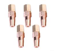 Embouts de contact en laiton pour chalumeau de soudage Oxy Propane H01-6, buses pour traitement thermique et expansion métallique, 5 spécifications assorties (1,3 mm)