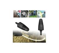 Embouts de nettoyeur haute pression turbo en acier allié - Buse rotative pour nettoyage - Compatible Lavor,Comet, Vax, Karcher K2-K7