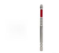 Embouts de tournevis à tige hexagonale en alliage d'acier pour tournevis électriques avec support magnétique pour vis H1,5 à H6 (H4-5-6-100 mm)