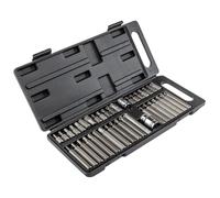 Embouts de tournevis cannelés, Torx et hexagonaux, jeu de 40