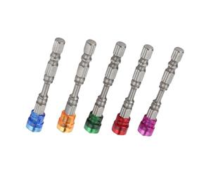 Embouts de tournevis, embouts de tournevis pour cloison sèche, 5 pièces en acier S2 magnétiques à tête cruciforme