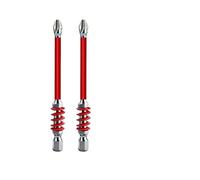 Embouts de tournevis Foret à ressort magnétique PH2 antidérapant 60/90/110mm, 1/4 pouces, outil de pilote électrique for réparer le tournevis, vis téléphone portable(90MM-2PCS)