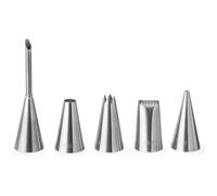 Embouts décoratifs EXPERTI pour cornets à pâtisserie, lot de 5 - Hendi 551592