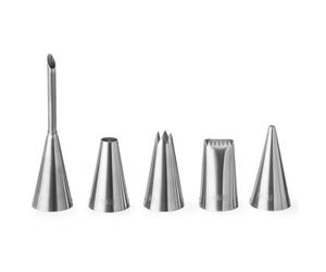 Embouts décoratifs EXPERTI pour cornets à pâtisserie, lot de 5 - Hendi 551592