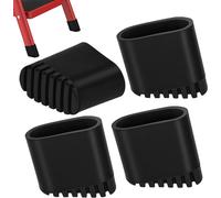 Embouts en caoutchouc de remplacement pour échelles - antidérapants, lot de 4, dimensions 20 x 40 mm