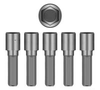Embouts hexagonaux pour douilles à impact, embouts de tournevis à tige hexagonale de 6,35 mm, pour perceuses sans fil et outils électriques (C)