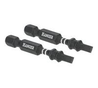 Embouts impact 1/4'' fente 50 x 6,5mm - HANGER - 134059 Noir G